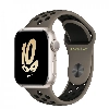 Умные часы Apple Watch Series 8 41 мм Starlight Aluminium Case with Olive Grey/Black NIKE Sport Band, размер S/M